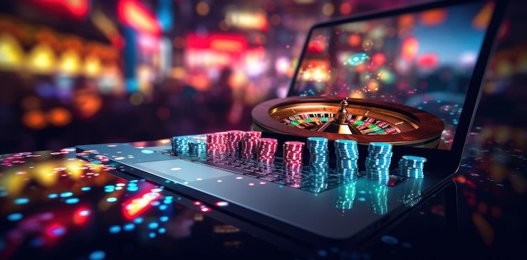 Ilustrasi perlindungan data dan privasi pengguna dalam platform hiburan online